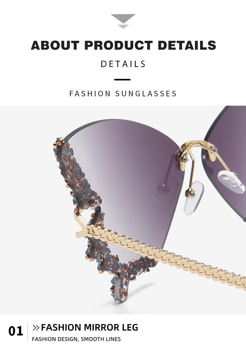 Glamorous Statements Fashionable and Personalized Exaggerated Sunglasses for Individual Style