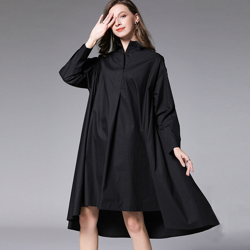 Women's Shirt Dress Loose Fashion