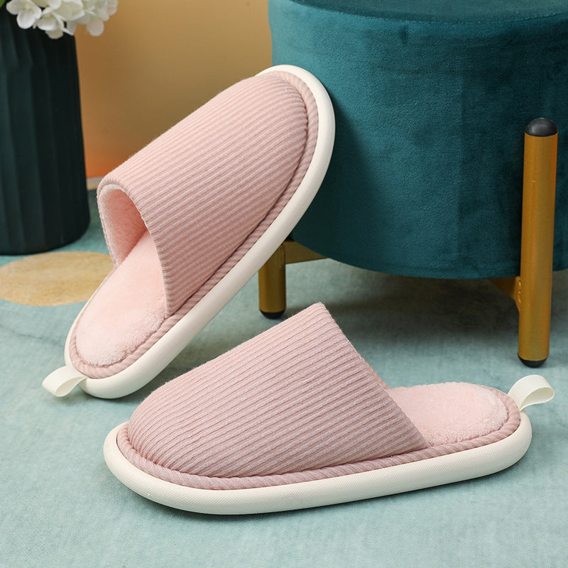 Stay Warm and Slip-Proof with Winter House Slippers Soft Furry Plush, Eva Sole, Ideal for Women's Footwear on Chilly Floors