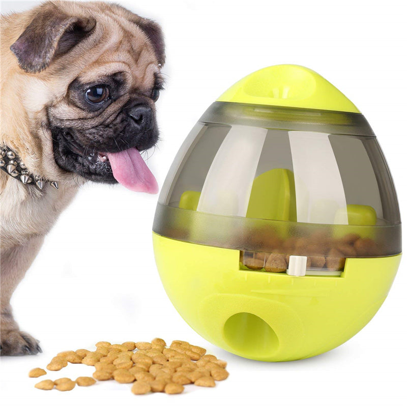 Puppy Feeder Dispenser Bowl Toy Leak Food Interactive Dog Food Balls Tumbler Pet Tumbler Feeder Food Automatic Dispenser Bowl Interactive Balls