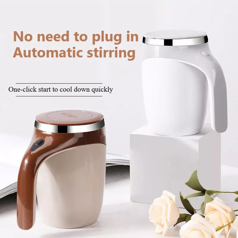 Rechargeable Automatic Stirring Coffee Cup - High-Value Electric Lazy Mixer