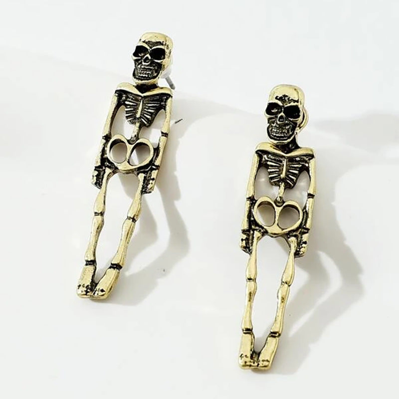 Halloween Skull Stud Earrings