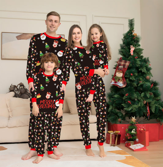 Festive Family Vibes Christmas Matching Pajamas Set for the Whole Family Perfect for Cozy Xmas Sleepwear