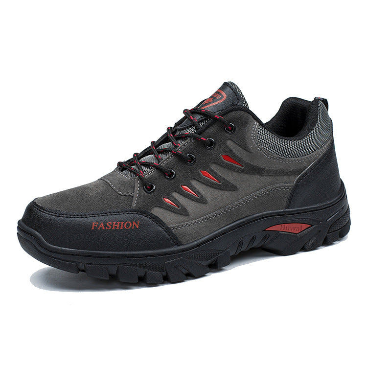 Outdoor Adventure Essentials Men Casual Lace up Sneakers for Hiking and Running