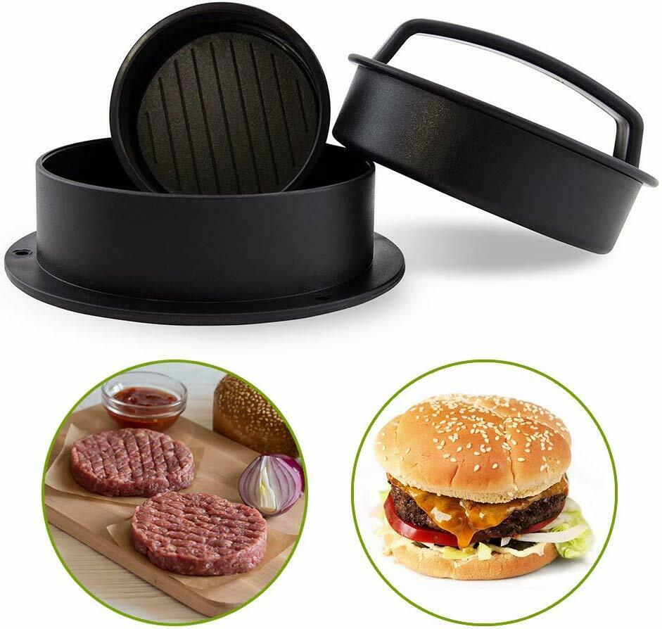 Non Stick Burger Patty Press and Mold Set Perfect for Homemade Burgers