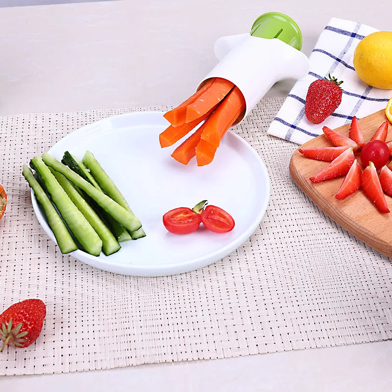 Creative Vegetable and Fruit Cutters - Kitchen Gadget Accessories