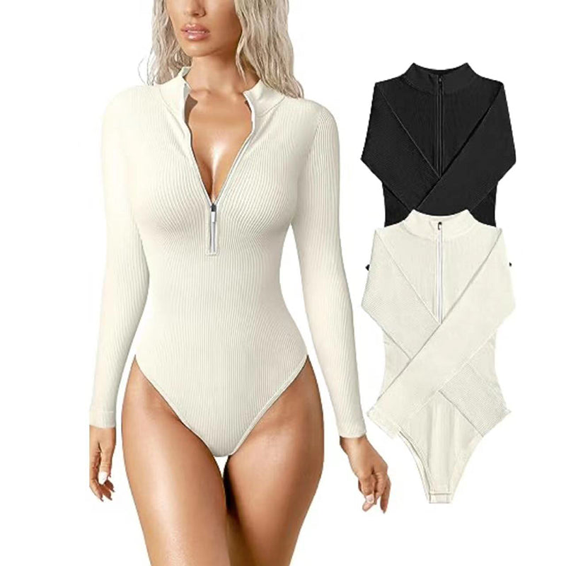 Women's Tummy Control Bodysuit Shapewear with Adjustable Straps