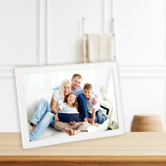 Electronic Photo Frame with Built-in Light 10-Inch