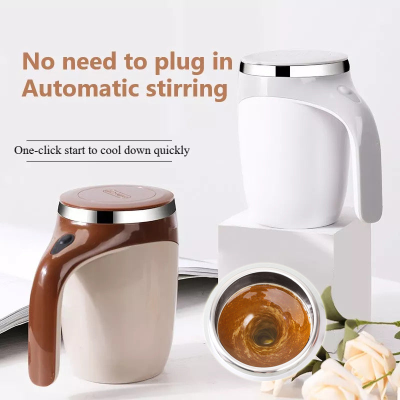 Rechargeable Automatic Stirring Coffee Cup - High-Value Electric Lazy Mixer