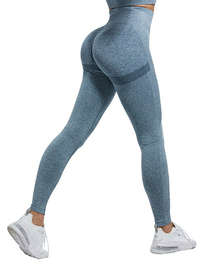 Seamless Women High Waist Leggings Casual Breathable Legging Push up Pant Sport Women Fitness Gym Clothes for Women Long Trouser