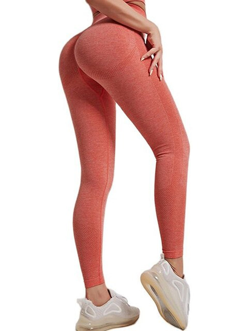 Seamless Women High Waist Leggings Casual Breathable Legging Push up Pant Sport Women Fitness Gym Clothes for Women Long Trouser