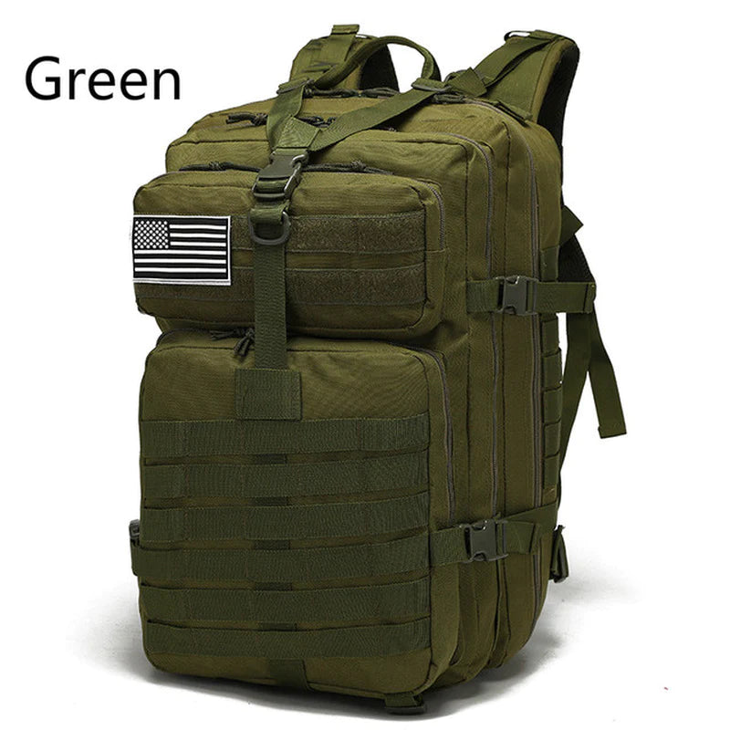 "Outdoor Military Rucksacks: Waterproof 50L 1000D Nylon Trekking Fishing Hunting Bag Backpack for Tactical Sports, Camping, and Hiking"