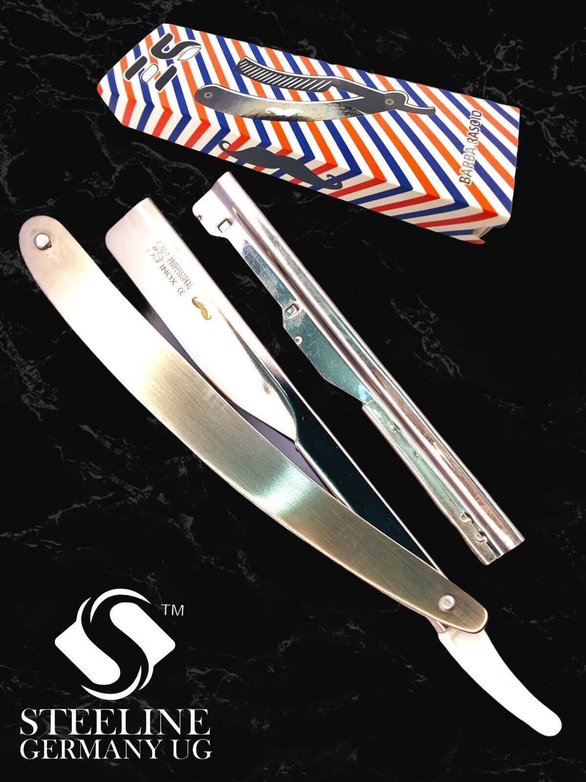 Barber Salon Straight Cut Throat Shaving Razor Razors Beard Shave Razor.