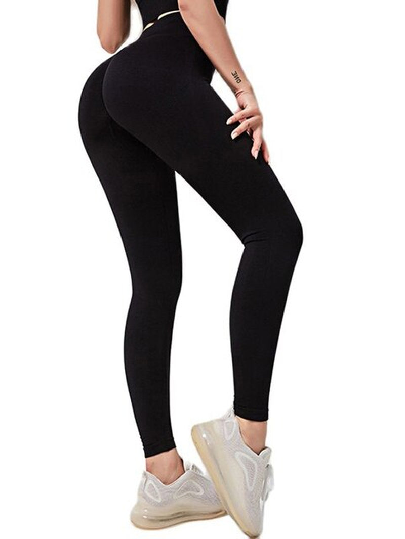 Seamless Women High Waist Leggings Casual Breathable Legging Push up Pant Sport Women Fitness Gym Clothes for Women Long Trouser