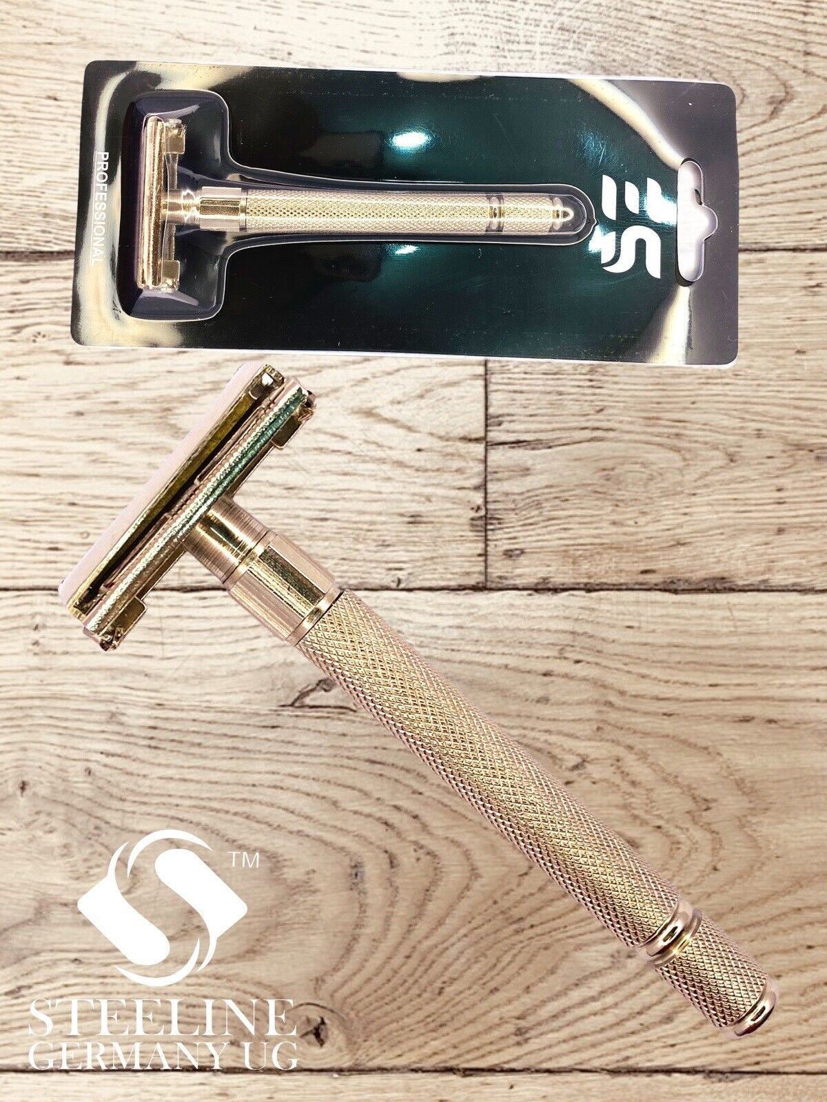 RASOIO SICUREZZA BUTTERFLY TIPO PETTINE CHIUSO OMEGA DOUBLE EDGE SAFETY RAZOR