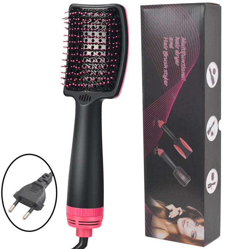 New Hair Dryer Brush Brosse Soufflante Cheveux Hairdryer Brush 2 in 1 Hair Dryer & Volumizer Salon Hot Air Comb Hot Comb Brush