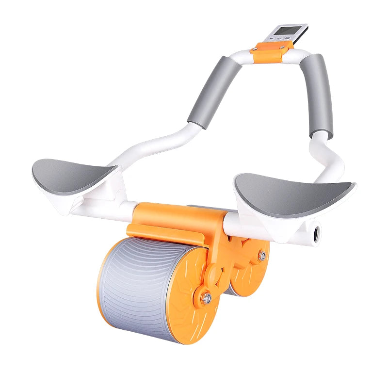 Effortless Fitness Experience the Ultimate Support with Our Automatic Rebound Abdominal Wheel Elbow Support System
