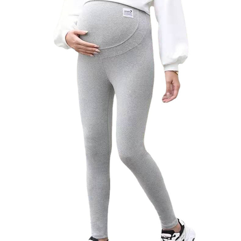 Pregnant ledies Leggy Belly Fit Trouser Pure Cotton Maternity Leggings