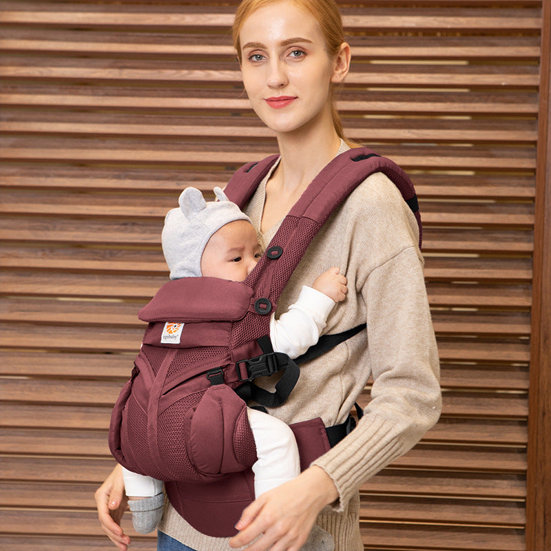 Maydolly Ergonomic Baby Carrier with Multifunction Hip Support