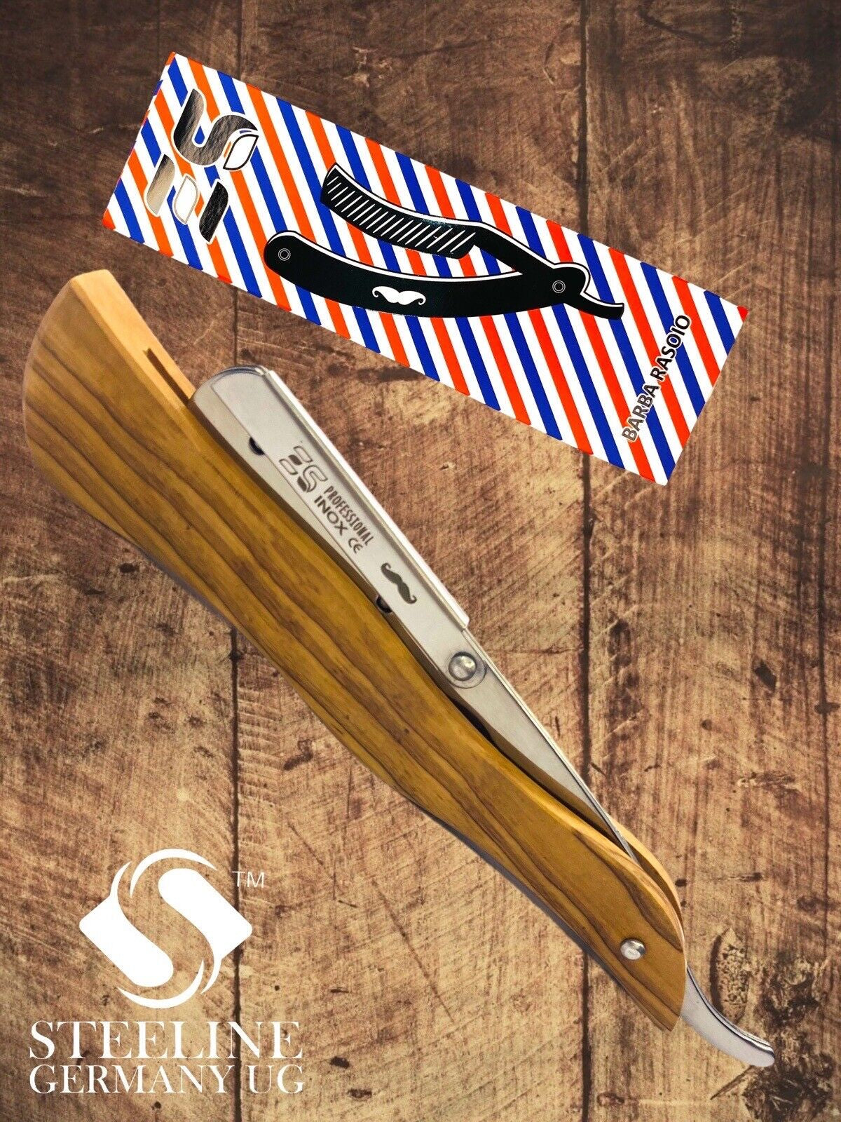 Hairdressing Salon Straight Neck Cut Shaving Shaving Shaving Razor Razor