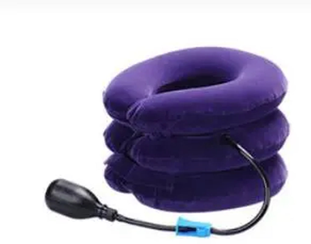 Inflatable Neck Cervical Traction Apparatus Household Correct Neck Collar Physiotherapy Massage Stretch Cervical Spondylosis