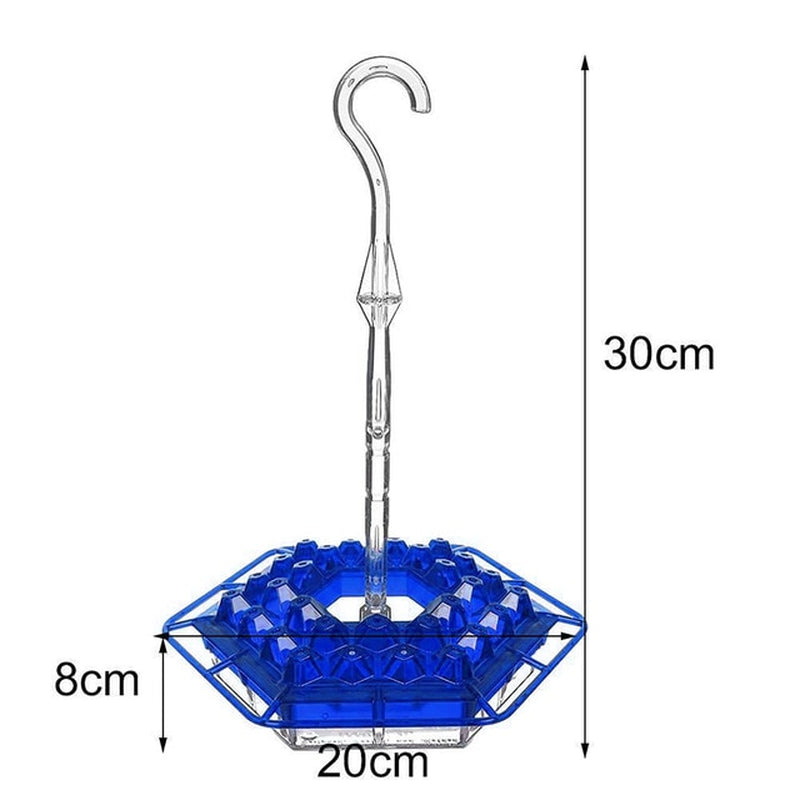 Hummingbird Feeders for Outdoor Marys Hummingbird Feeder with Perch and Built-In Ant Moat Outdoor Bird Feeder Pet Bird Supplies