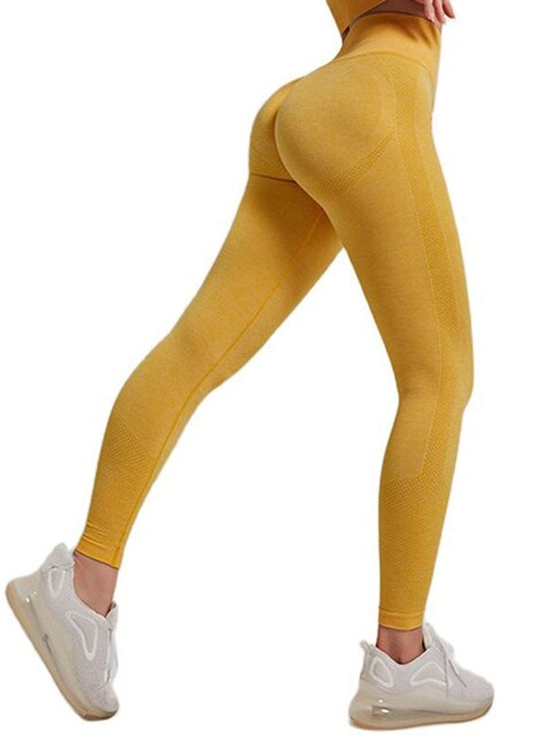 Seamless Women High Waist Leggings Casual Breathable Legging Push up Pant Sport Women Fitness Gym Clothes for Women Long Trouser